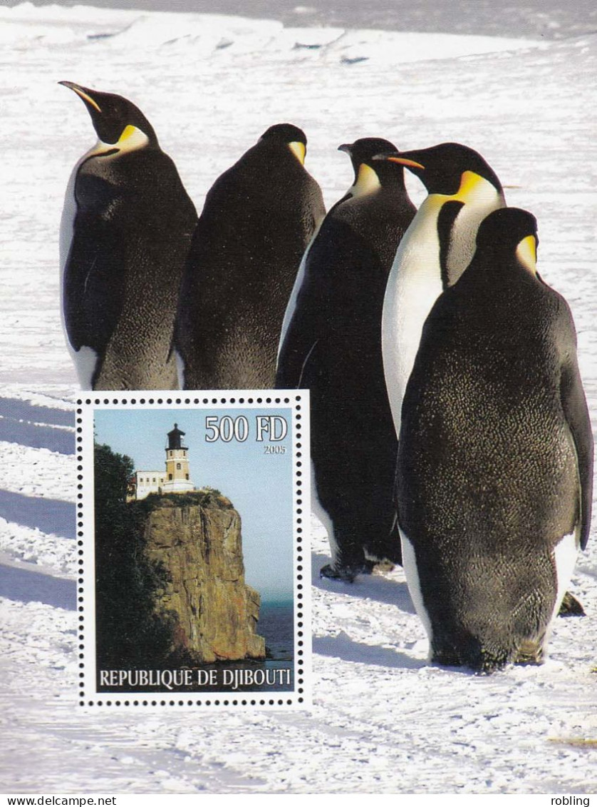 Djibouti 2005. Penguins. MNH 30971 - Pingouins & Manchots