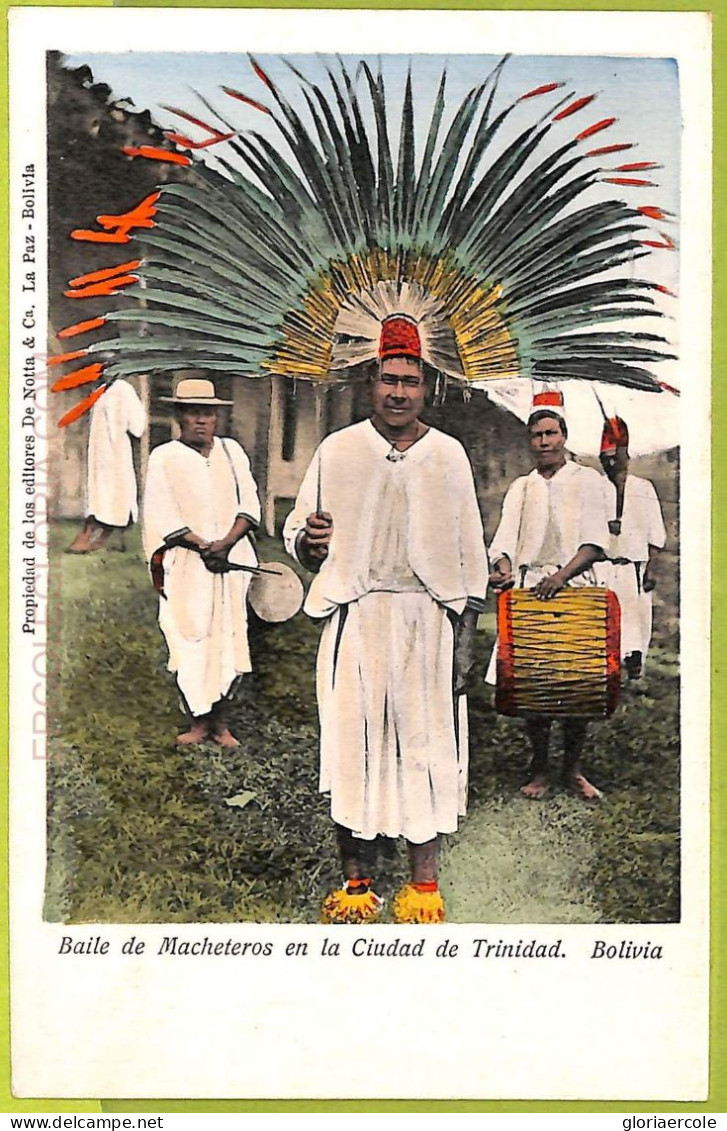Af1407 - BOLIVIA - Vintage Postcard - Trinidad - America
