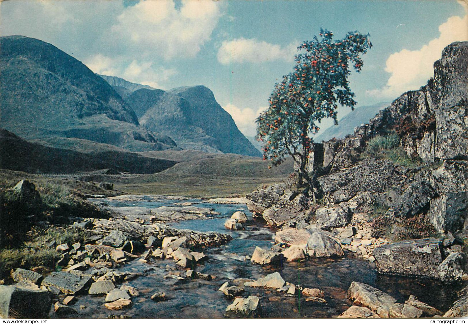 United Kingdom Scotland Argyllshire Glencoe River Coe - Argyllshire