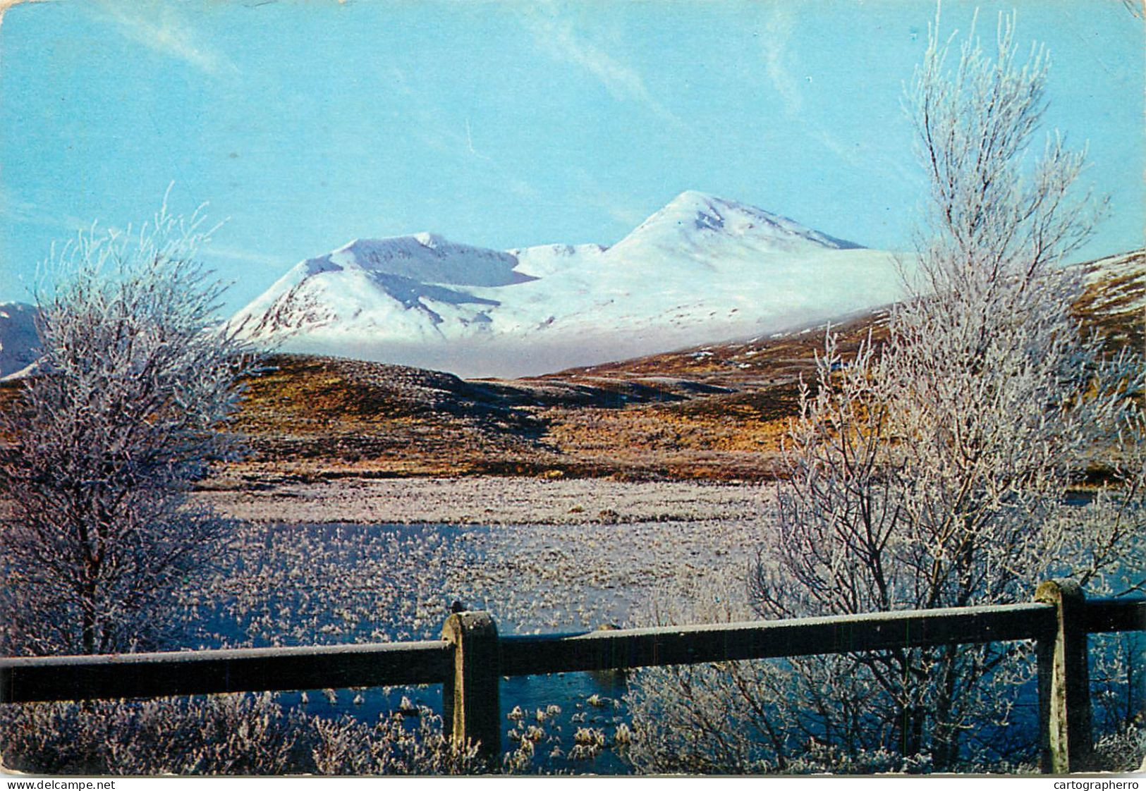 United Kingdom Scotland Argyllshire Meall A' Bhuiridh In Winter - Argyllshire