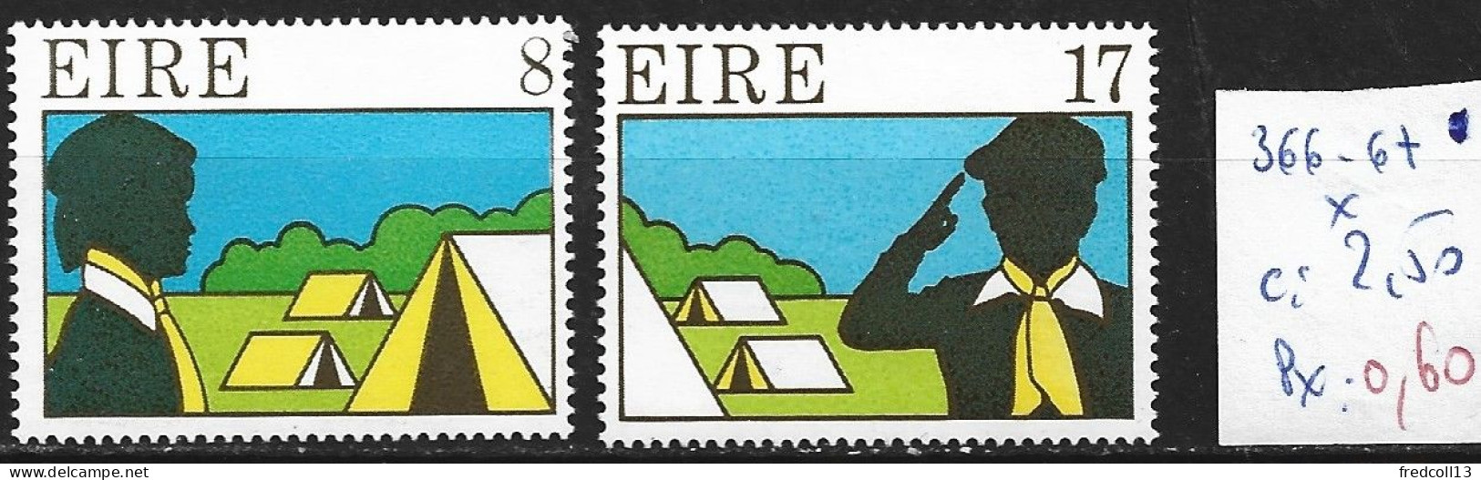 IRLANDE 366-67 * Côte 2.50 € - Nuovi