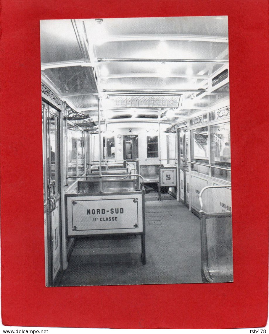 TRAIN----REPRODUCTION---METRO---voir 2 Scans - Subway