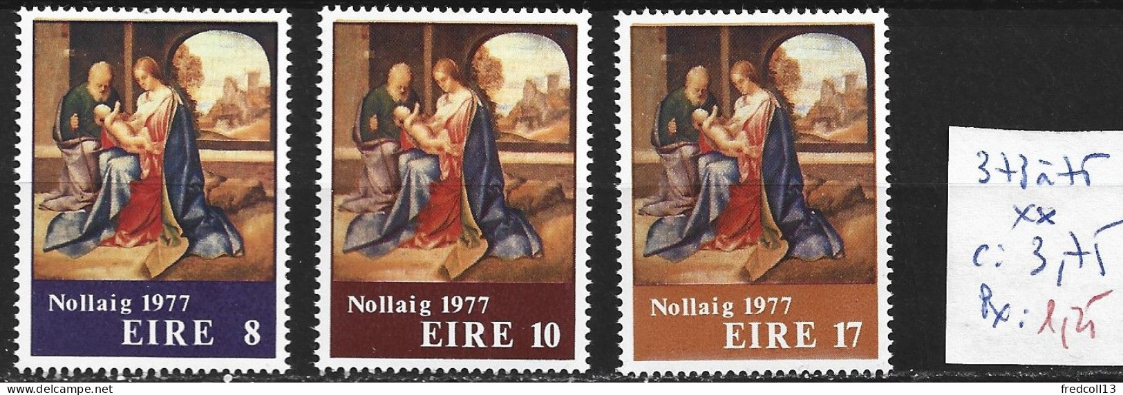 IRLANDE 373 à 75 ** Côte 3.75 € - Nuovi