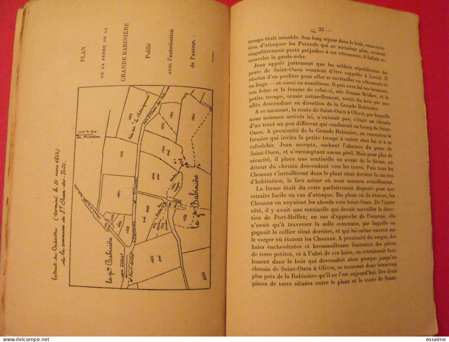 Jean Chouan Et La Chouannerie. Guy Ramard. éditions Du Maine, Laval, 1934 - Pays De Loire