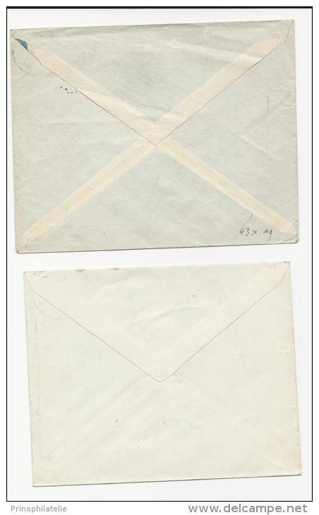 LOT DE LETTRES AVEC GERMANIA SURCHARGEE    COVER - Army: German