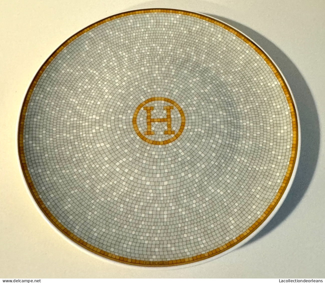 Beautiful Hermes Videpoche / Ashtray Model Mosaique 24 - Porcellana