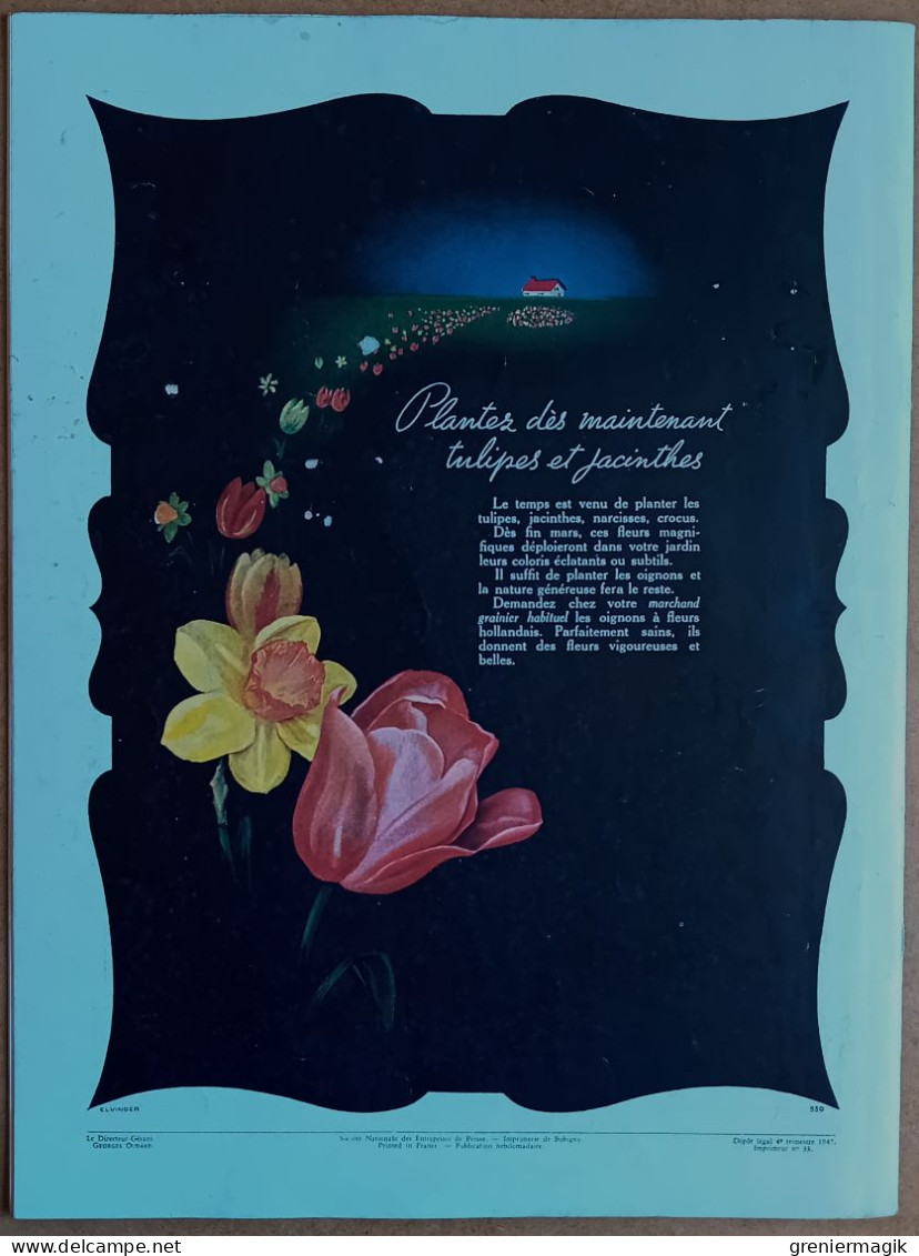 France Illustration N°111 15/11/1947 Comment on emploi secrets et chiffres/Bilan savoyard/Le Lait/Mormons Salt Lake City