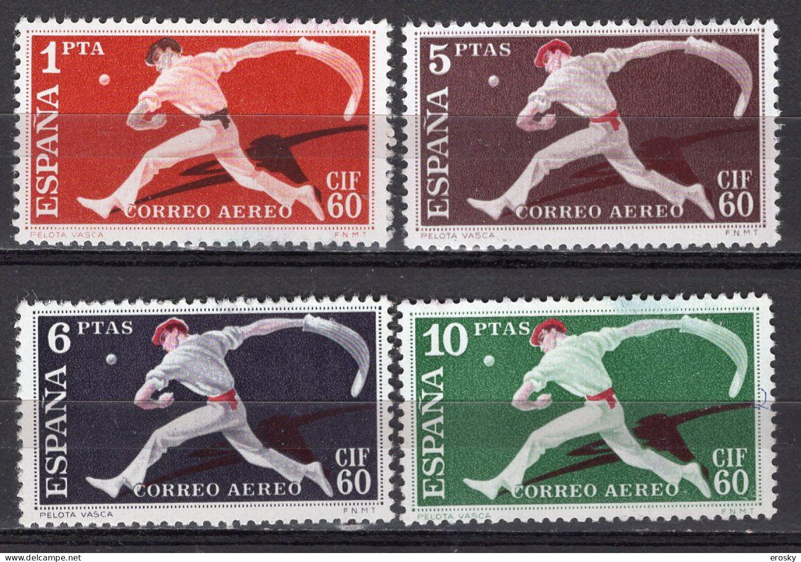 T0324 - ESPANA ESPAGNE AERIENNE Yv N°282/85 ** - Unused Stamps