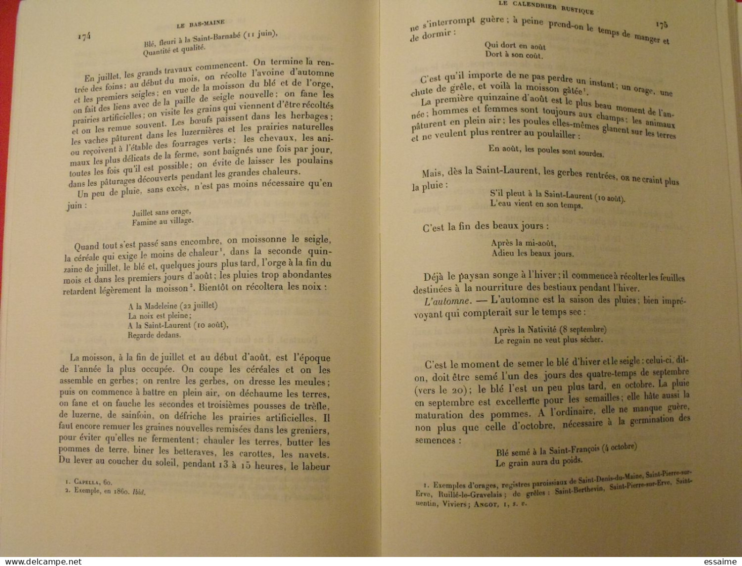 Le Bas-Maine, étude géographique. René Musset. Cantin, Laval 1978.