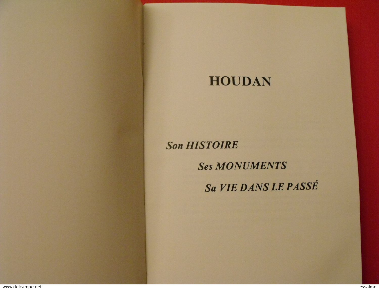 Houdan. Son Histoire, Ses Monuments, Sa Vie Dans Le Passé. 1982 - Ile-de-France