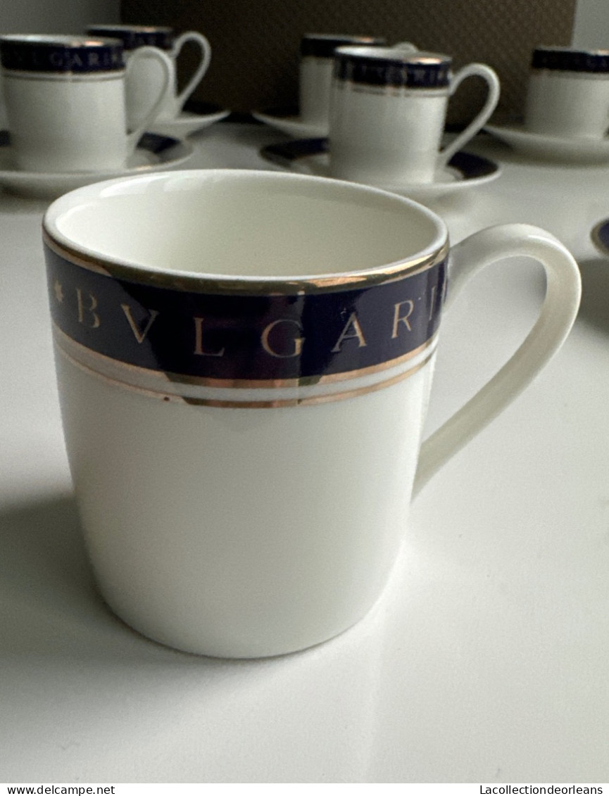 Beautiful Bulgari Rosenthal coffee set for 6 people