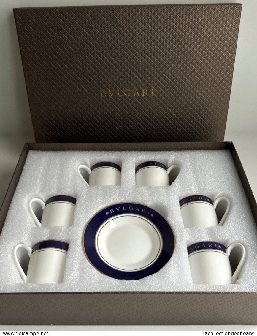 Beautiful Bulgari Rosenthal coffee set for 6 people