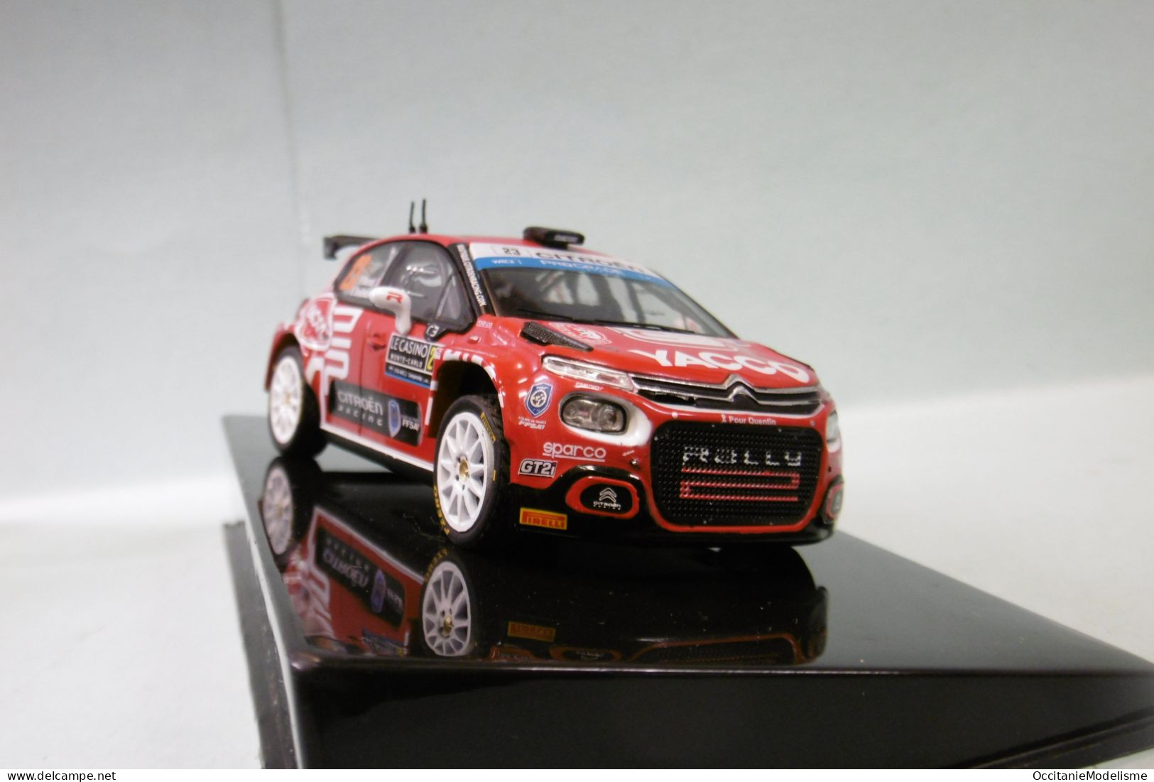 Ixo - CITROEN C3 RALLY2 #23 Rallye Monte-Carlo 2022 Rossel - Boulloud Réf. RAM843 NBO Neuf 1/43 - Ixo