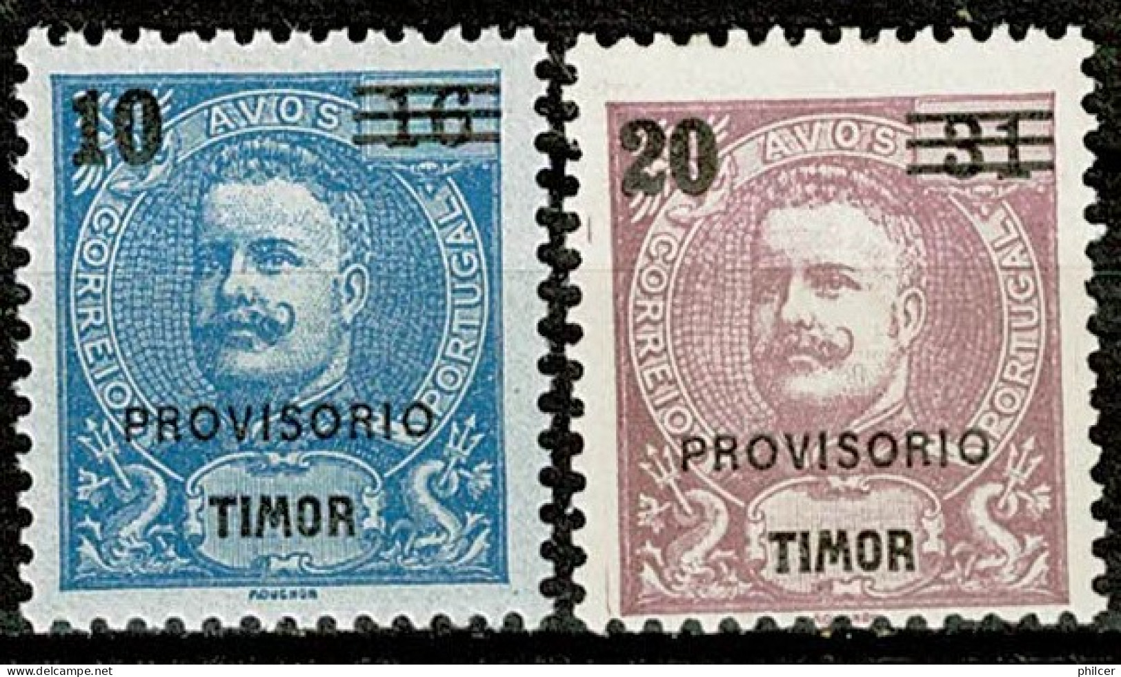 Timor, 1899, # 74/5, MH - Timor