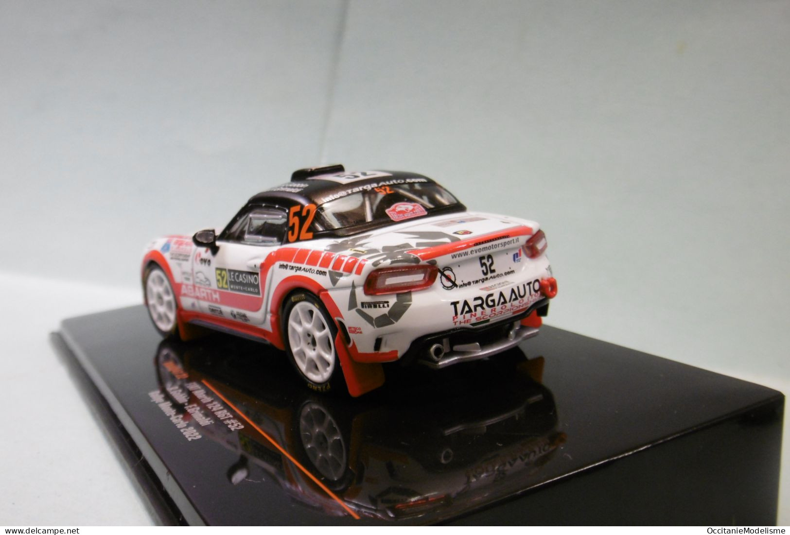 Ixo - FIAT ABARTH 124 RGT #52 Rallye Monte-Carlo 2022 Gobbin - Grimaldi Réf. RAM847 NBO Neuf 1/43 - Ixo