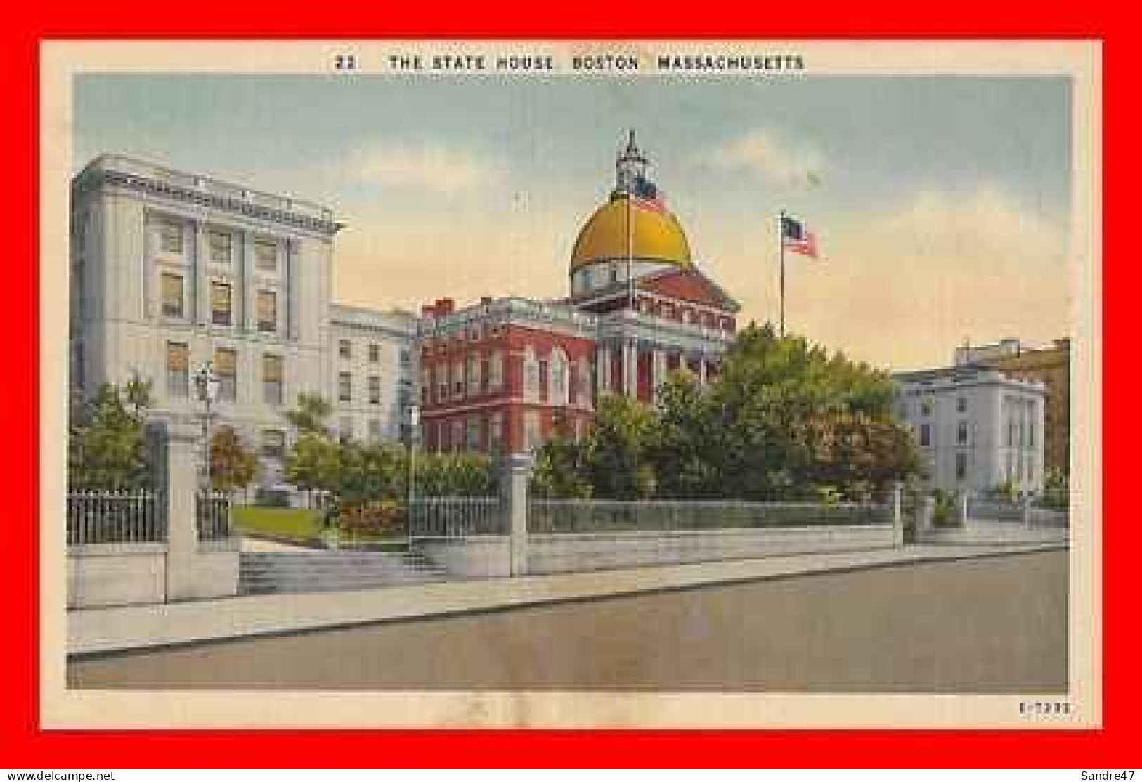 CPSM/pf BOSTON (Etats-Unis) The State House..*4833 - Boston