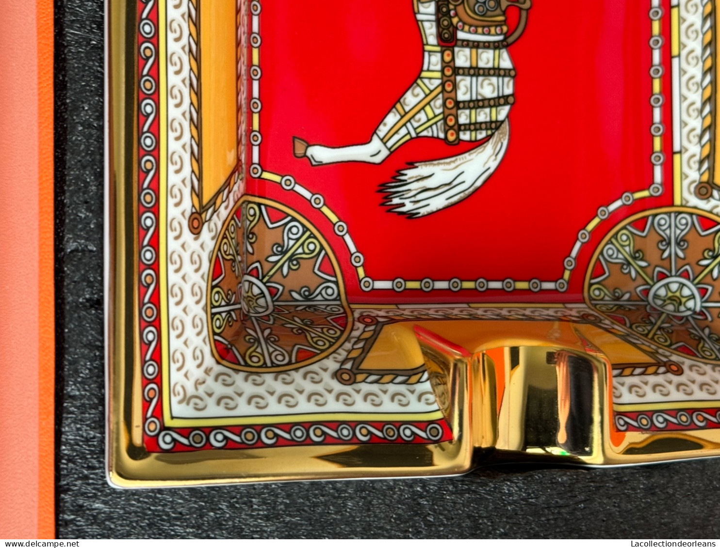 Beautiful Hermes ashtray model Cheval D’Orient