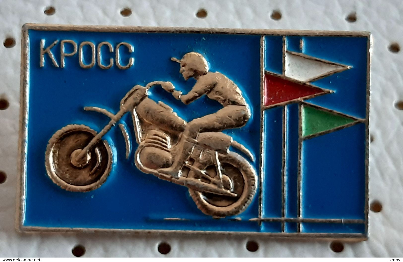 Motocross  Motorbike, Motorcycle Vintage CCCP Pin - Motos