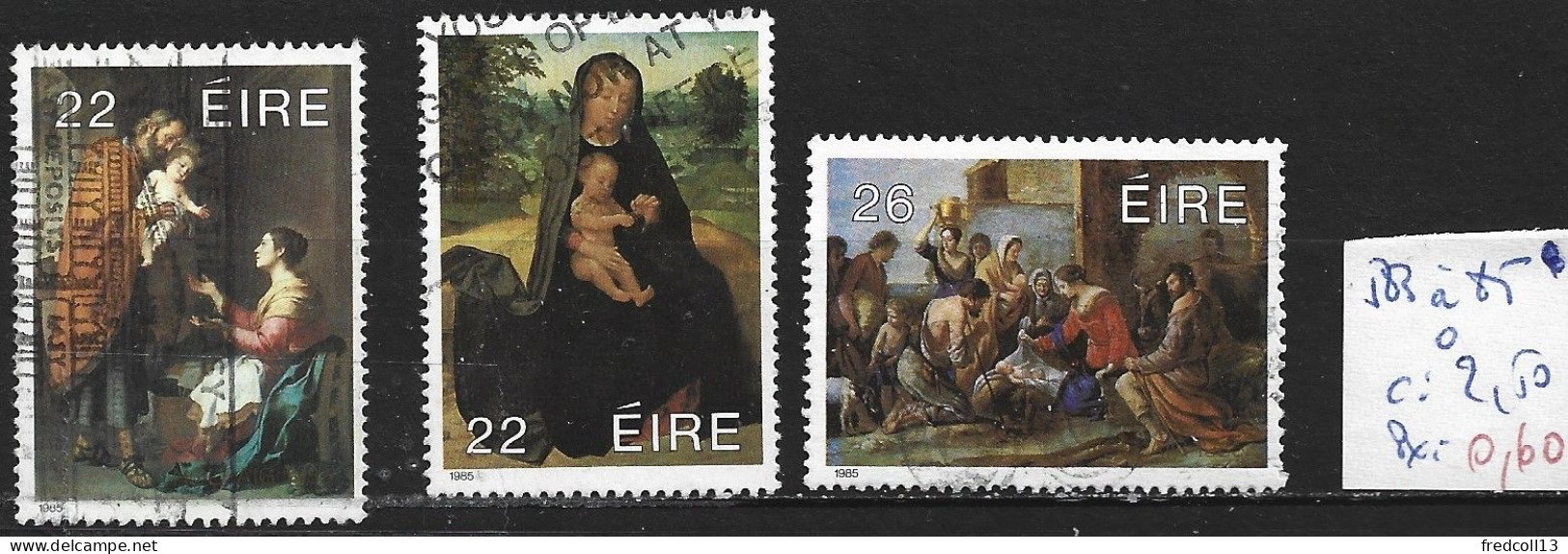 IRLANDE 583 à 85 Oblitérés Côte 2.50 € - Gebruikt