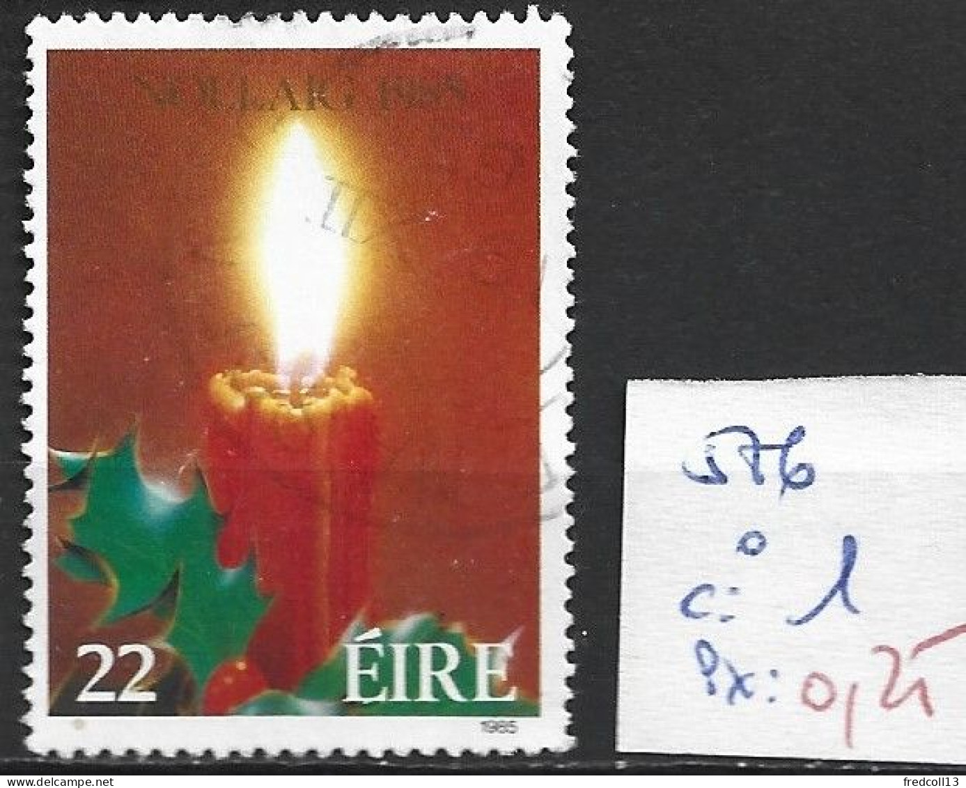 IRLANDE 586 Oblitéré Côte 1 € - Used Stamps