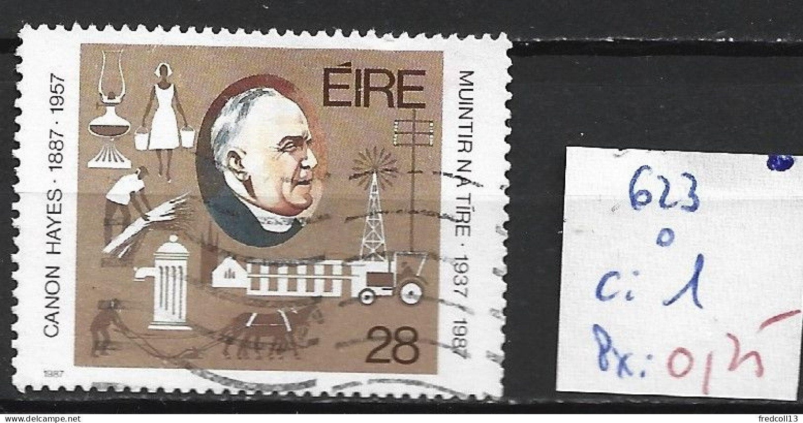 IRLANDE 623 Oblitéré Côte 1 € - Used Stamps