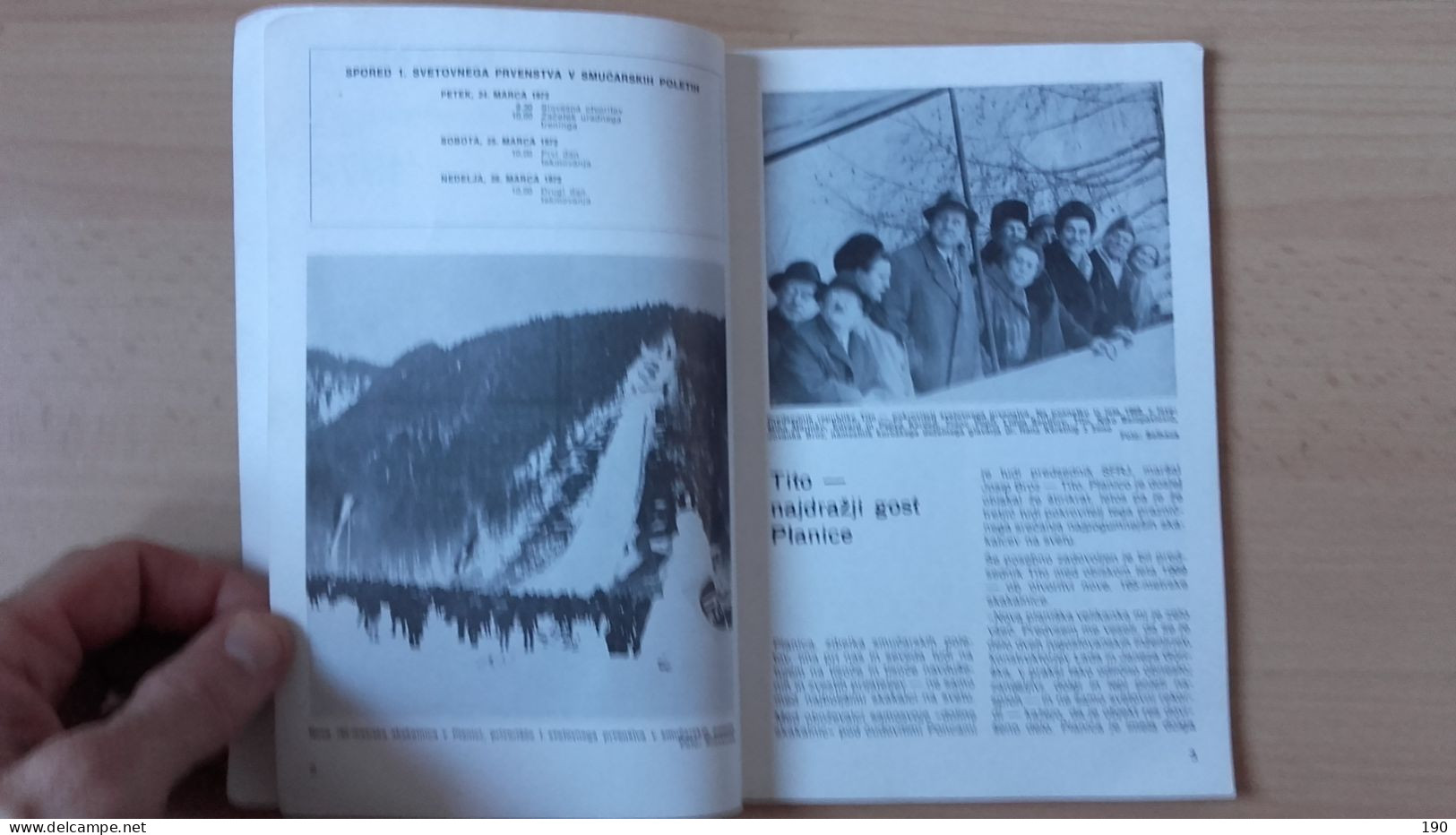 Ski Jumping.FIS.Planica 1934-1972 - Langues Slaves