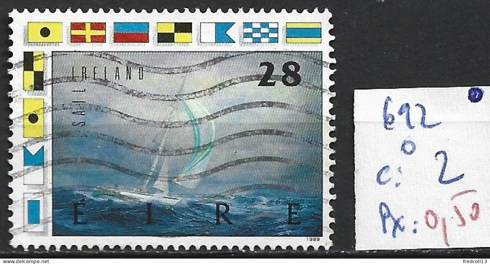 IRLANDE 692 Oblitéré Côte 2 € - Used Stamps