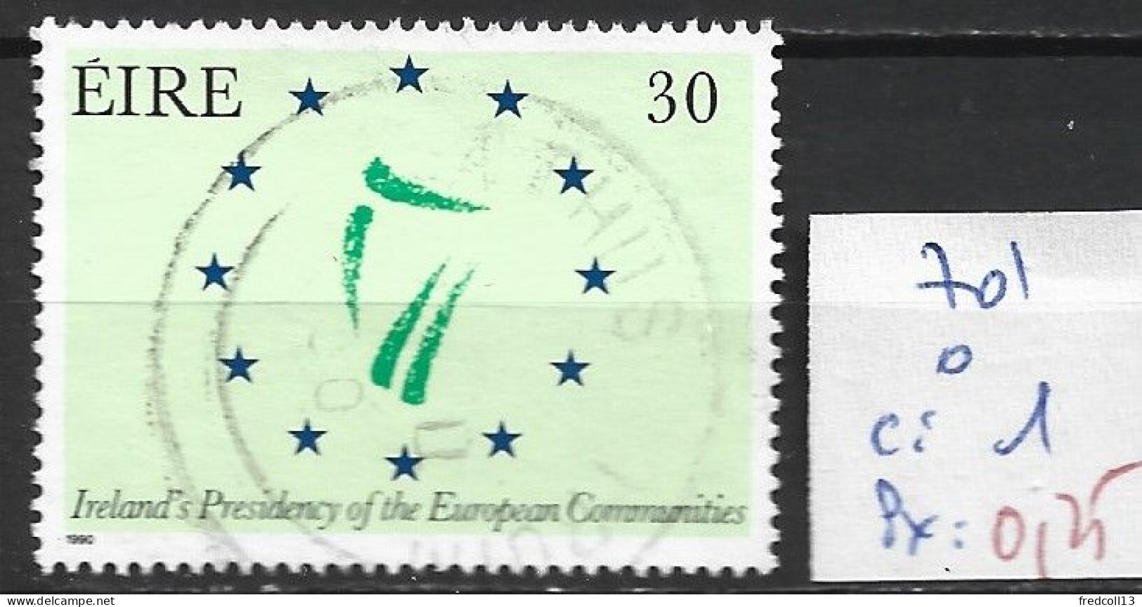 IRLANDE 701 Oblitéré Côte 1 € - Used Stamps