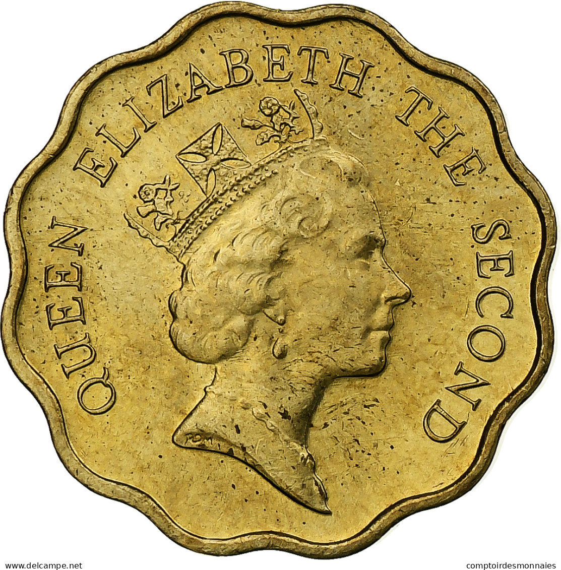 Hong Kong, Elizabeth II, 20 Cents, 1990, Nickel-Cuivre, SPL, KM:59 - Hongkong