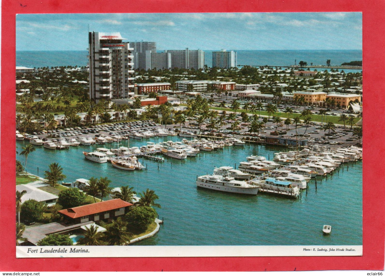 - USA - FLORIDA - Fort Lauderdale Marina - Pier 66 Marina And Hotel .CPM Année 1977 - Fort Lauderdale