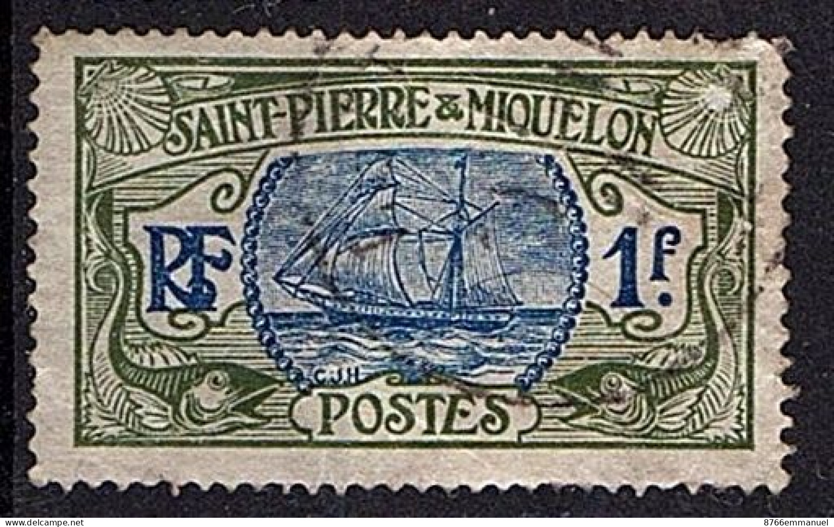 SAINT-PIERRE-ET-MIQUELON N°91 - Used Stamps