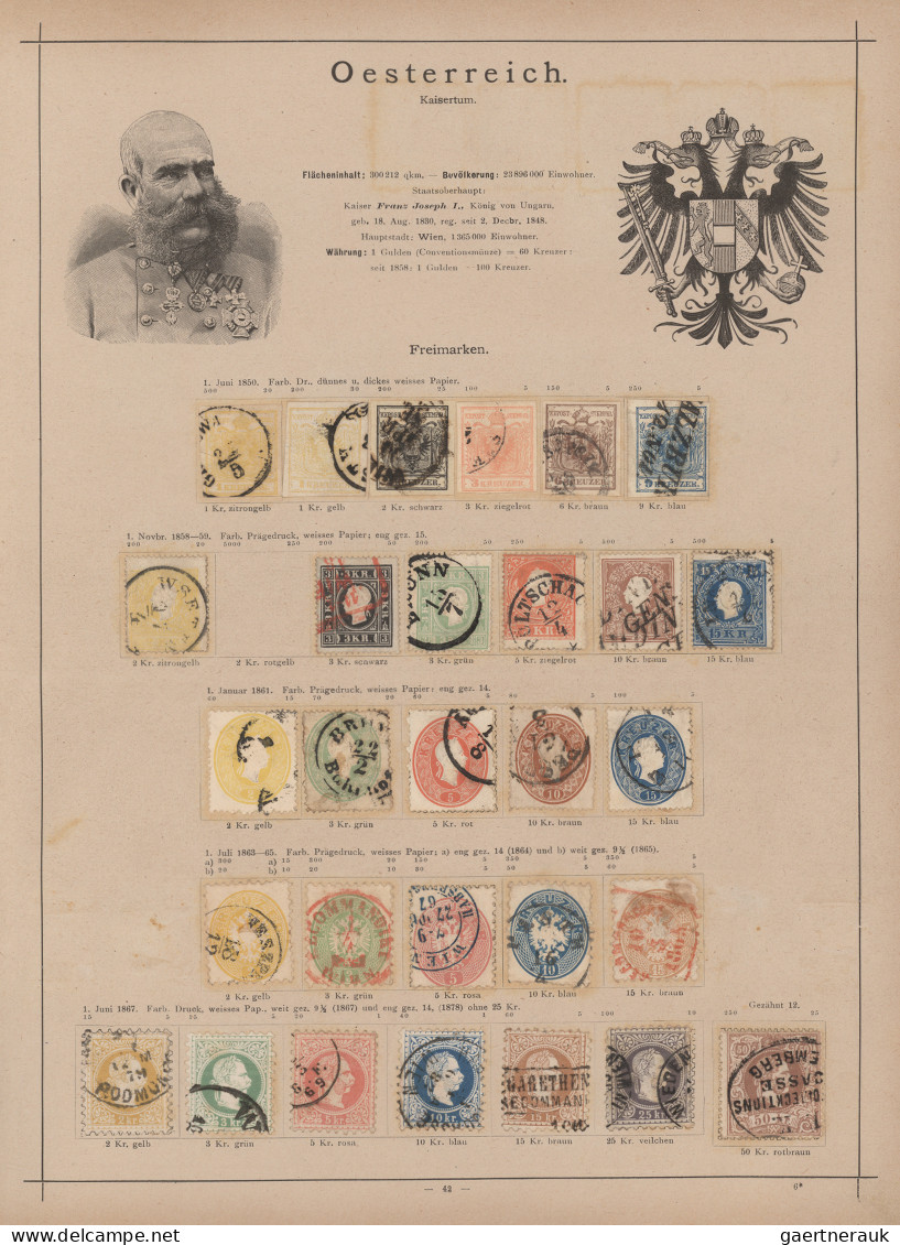 Nachlässe: Die Briefmarkensammlung Des Fabrikanten Karl Herminghaus (1859-1917, - Lots & Kiloware (min. 1000 Stück)