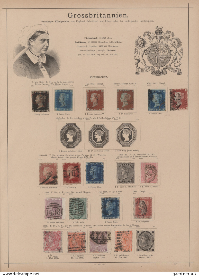 Nachlässe: Die Briefmarkensammlung Des Fabrikanten Karl Herminghaus (1859-1917, - Lots & Kiloware (mixtures) - Min. 1000 Stamps