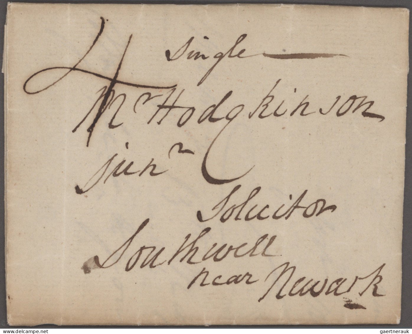 Nachlässe: 1791-1940's Ca.: Some More Than 100 Covers, Postcards, Letters, Pictu - Alla Rinfusa (min 1000 Francobolli)