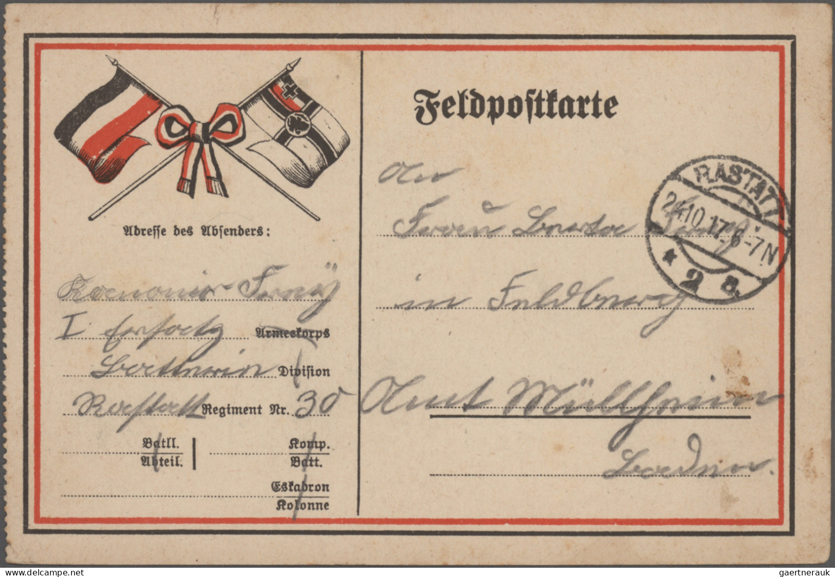Nachlässe: 1900/1980 Ca., Nachlass Briefe, Ganzsachen Und Karten, Einige Hundert - Lots & Kiloware (mixtures) - Min. 1000 Stamps