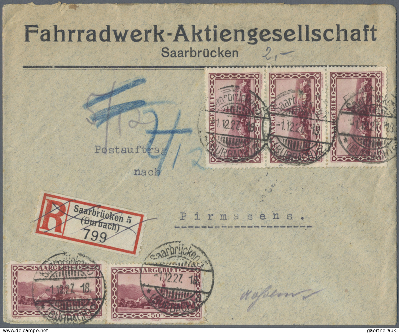 Nachlässe: 1867/1930, DEUTSCHLAND, Nachlass-Restposten mit über 80 Briefen, Kart