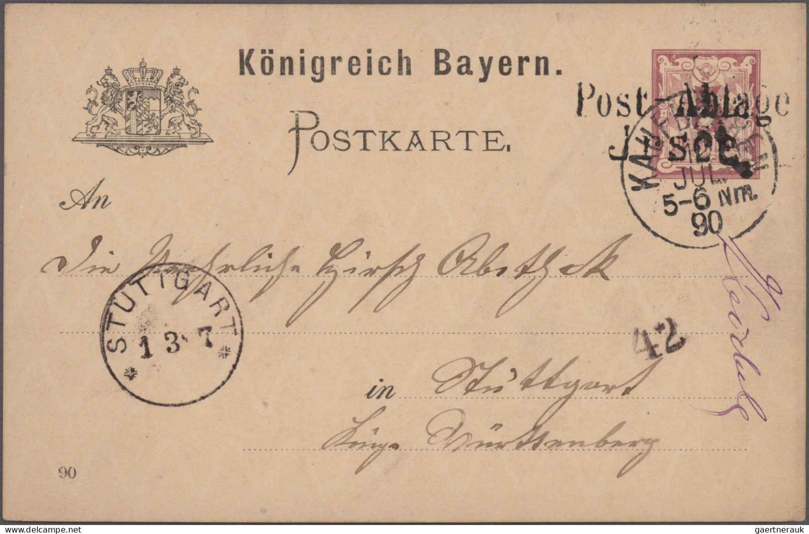 Nachlässe: 1880/1960, Nachlass-Belegposten Deutschland, Schwerpunkt Dt.Reich Und - Vrac (min 1000 Timbres)