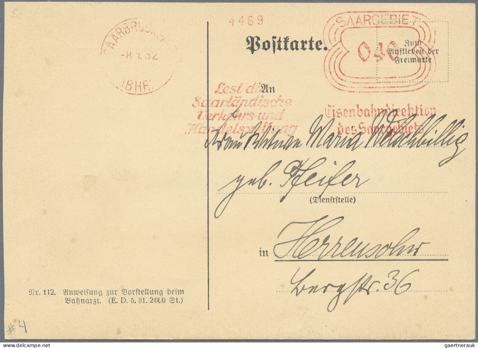 Nachlässe: 1919/2000 (ca), interessanter Bestand "Deutschland" dabei eine Stempe