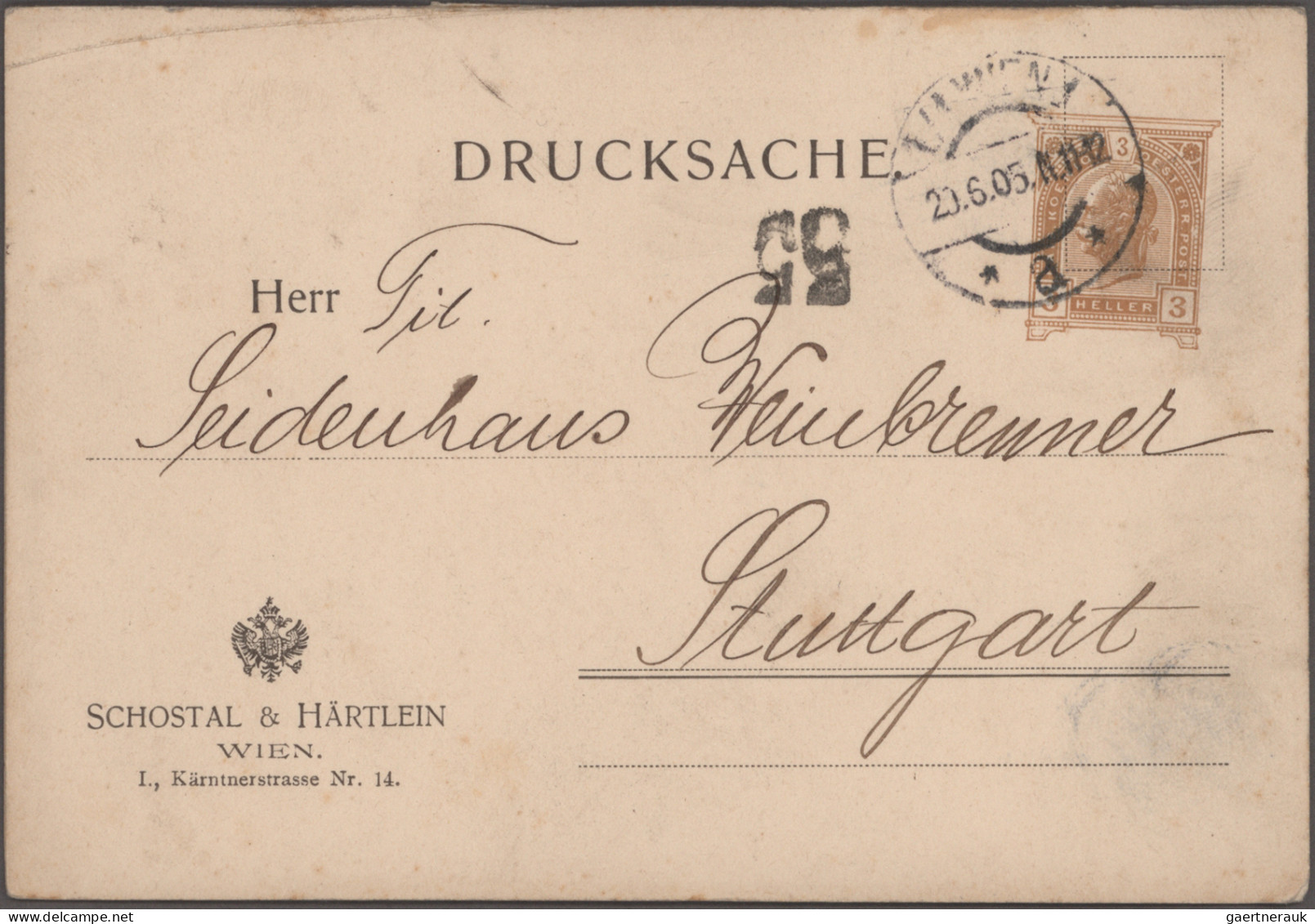 Nachlässe: Nachlass-Belegposten ALLE WELT, Schwerpunkt Der Belege Europa Um 1900 - Vrac (min 1000 Timbres)