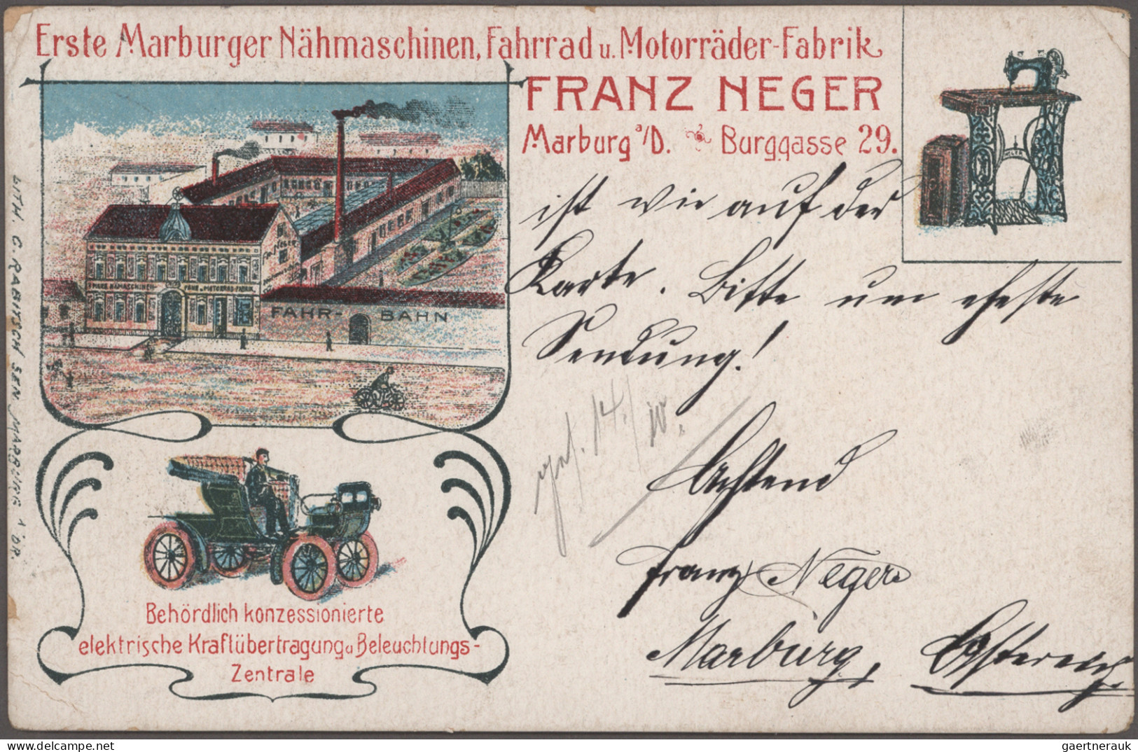 Nachlässe: Nachlass-Belegposten ALLE WELT, Schwerpunkt Der Belege Europa Um 1900 - Lots & Kiloware (mixtures) - Min. 1000 Stamps
