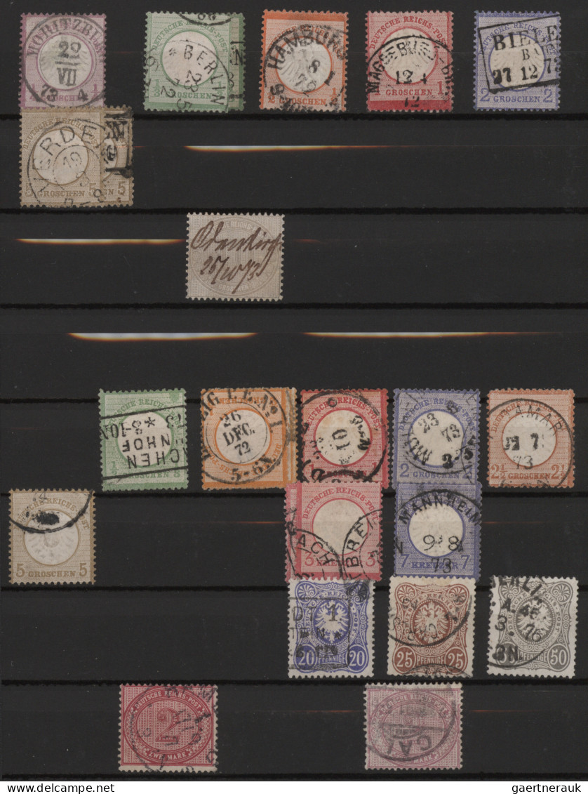 Nachlässe: 1860-modern: Nachlass Von Marken Und Blocks In Vier Steckbüchern Und - Vrac (min 1000 Timbres)