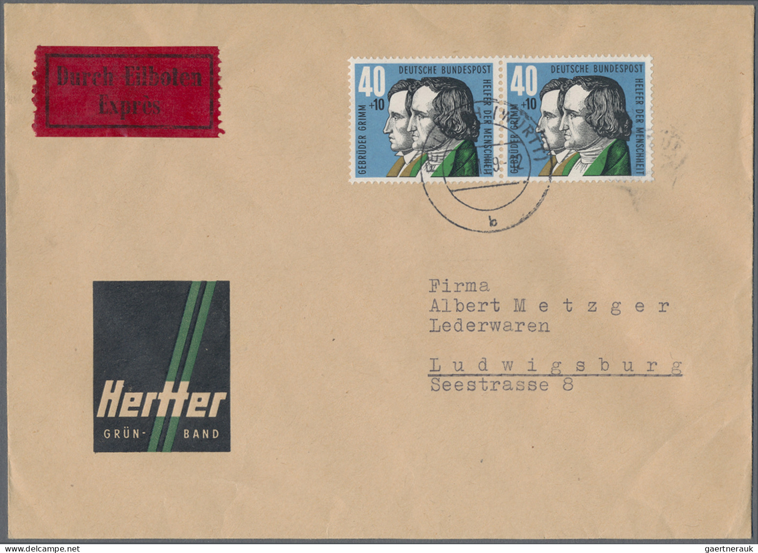 Nachlässe: 1949/2018, DEUTSCHLAND, Nachlass-Posten Mit Ca. 90 Briefen, Karten Un - Kilowaar (min. 1000 Zegels)
