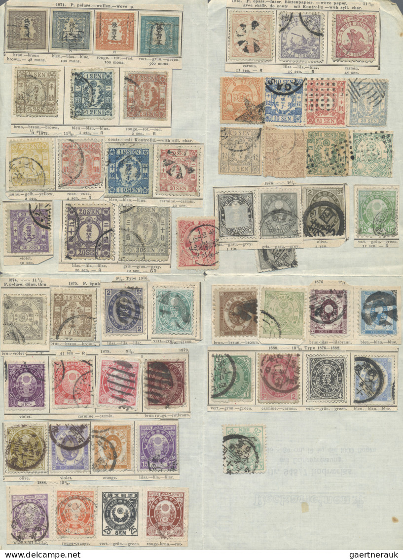 Nachlässe: ASIEN, Nachlass-Restposten Von Alt Bis Neu Mit Marken Und Blocks Schw - Lots & Kiloware (mixtures) - Min. 1000 Stamps