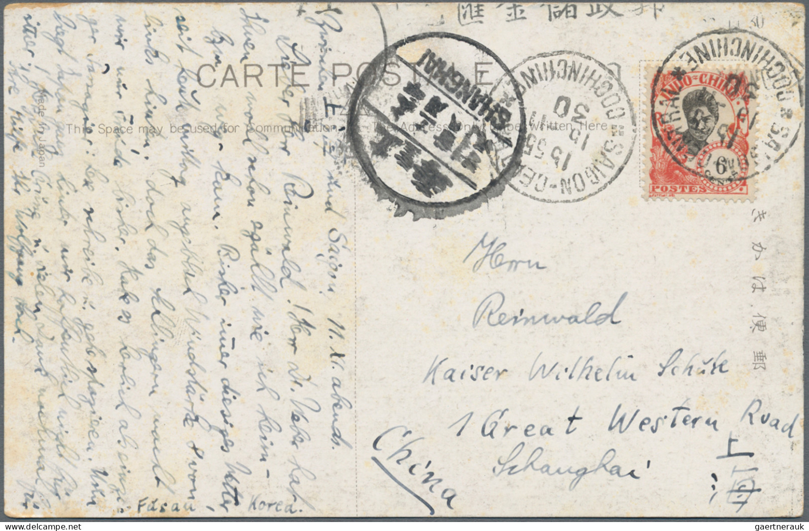 Nachlässe: 1891/2001, ASIEN/AUSTRALIEN, Lot Mit Ca. 30 Briefen, Karten Und Ganzs - Lots & Kiloware (min. 1000 Stück)