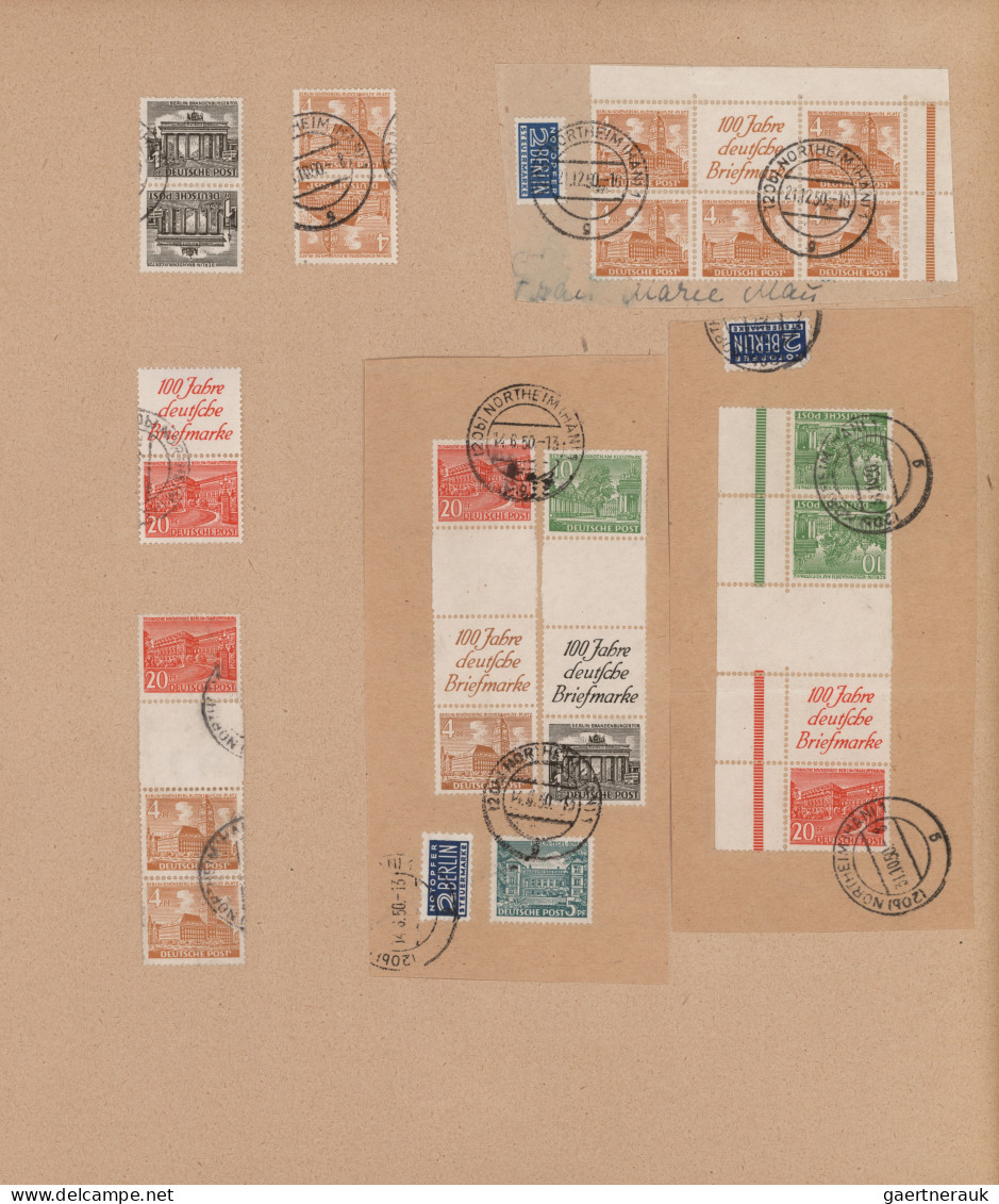 Deutschland: 1872/1981, Sammlung Deutsches Reich, Zonen, Bund, Berlin, Saar (mit