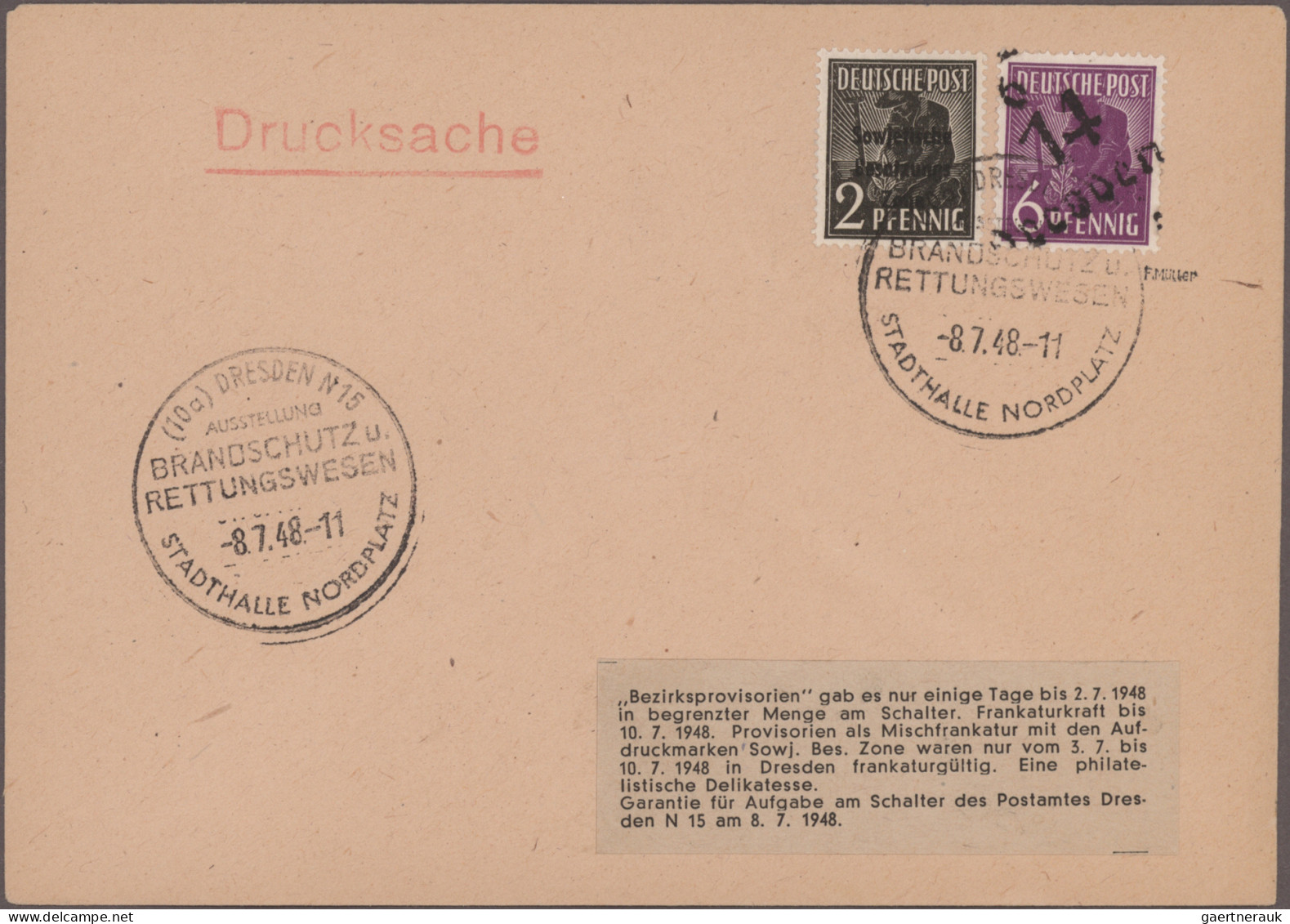 Deutschland: 1870er-1950er Jahre: Einige Hundert Briefe, Postkarten, Ganzsachen - Verzamelingen