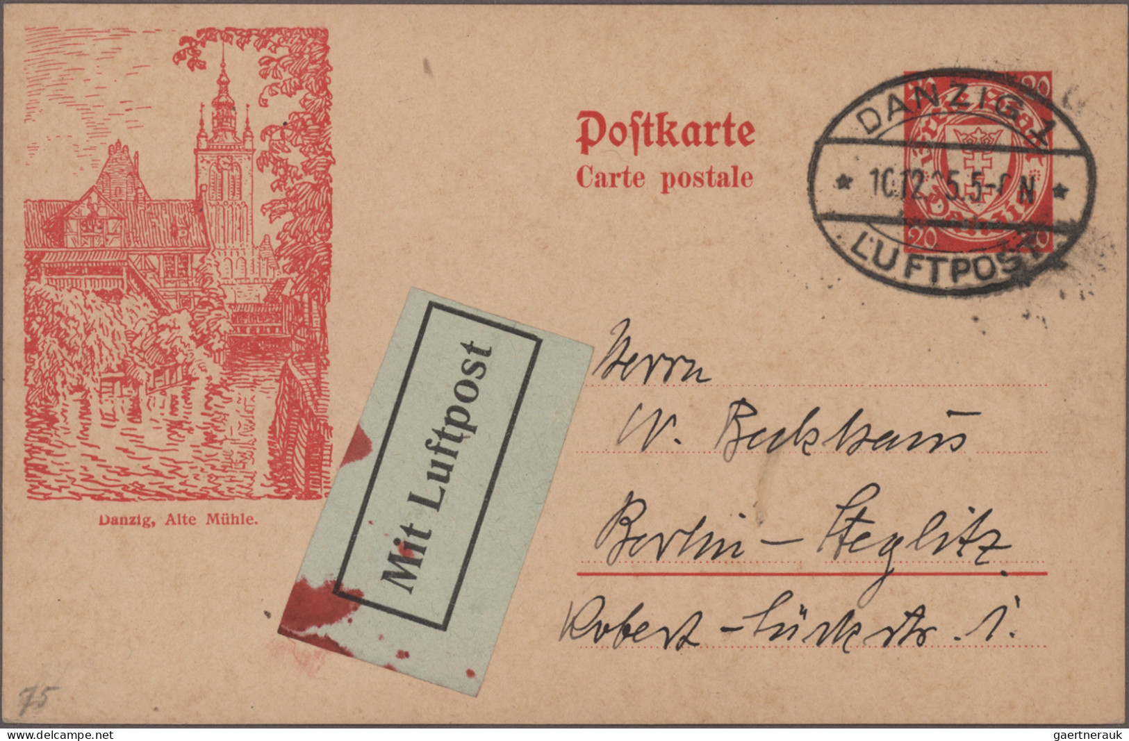 Deutschland: 1900er-1960er Jahre: Mehr Als 150 Briefe, Postkarten Und Ganzsachen - Verzamelingen