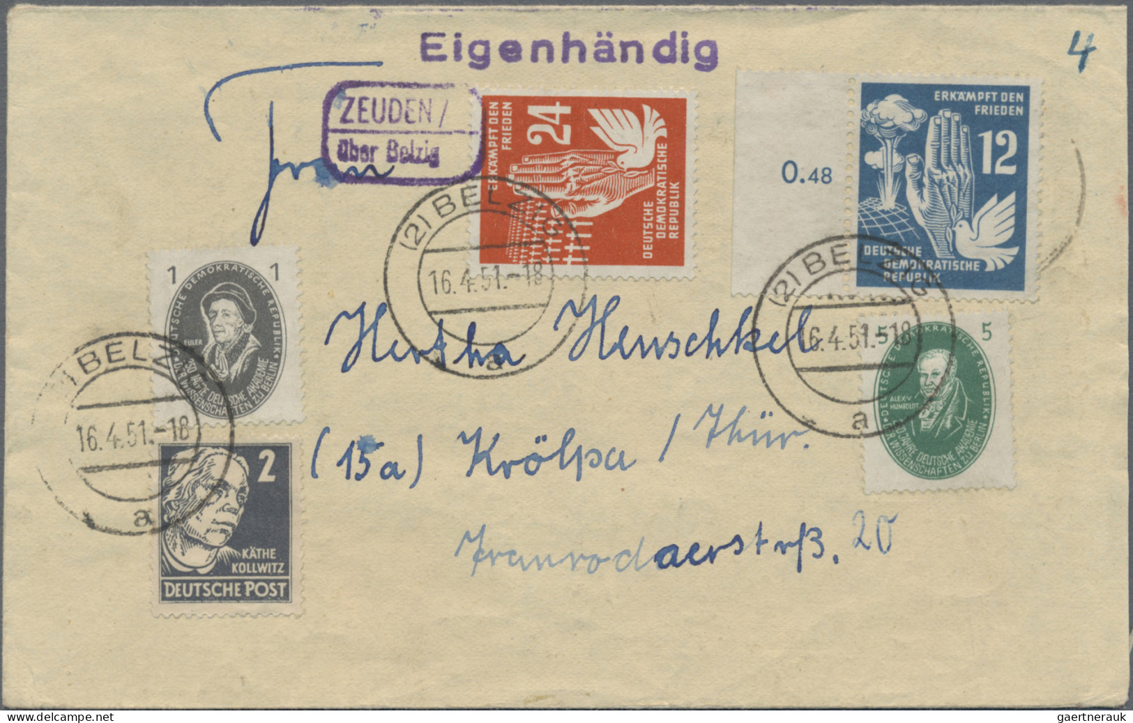 Deutschland: 1935/1962, POSTHILSSTELLENSTEMPEL: Schöner Posten Von Insg. Ca. 78 - Sammlungen