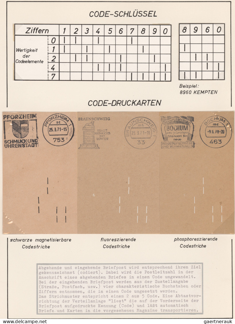 Deutschland - Besonderheiten: 1911/1976 ca. Fundierte Sammlung zur Entwicklung d