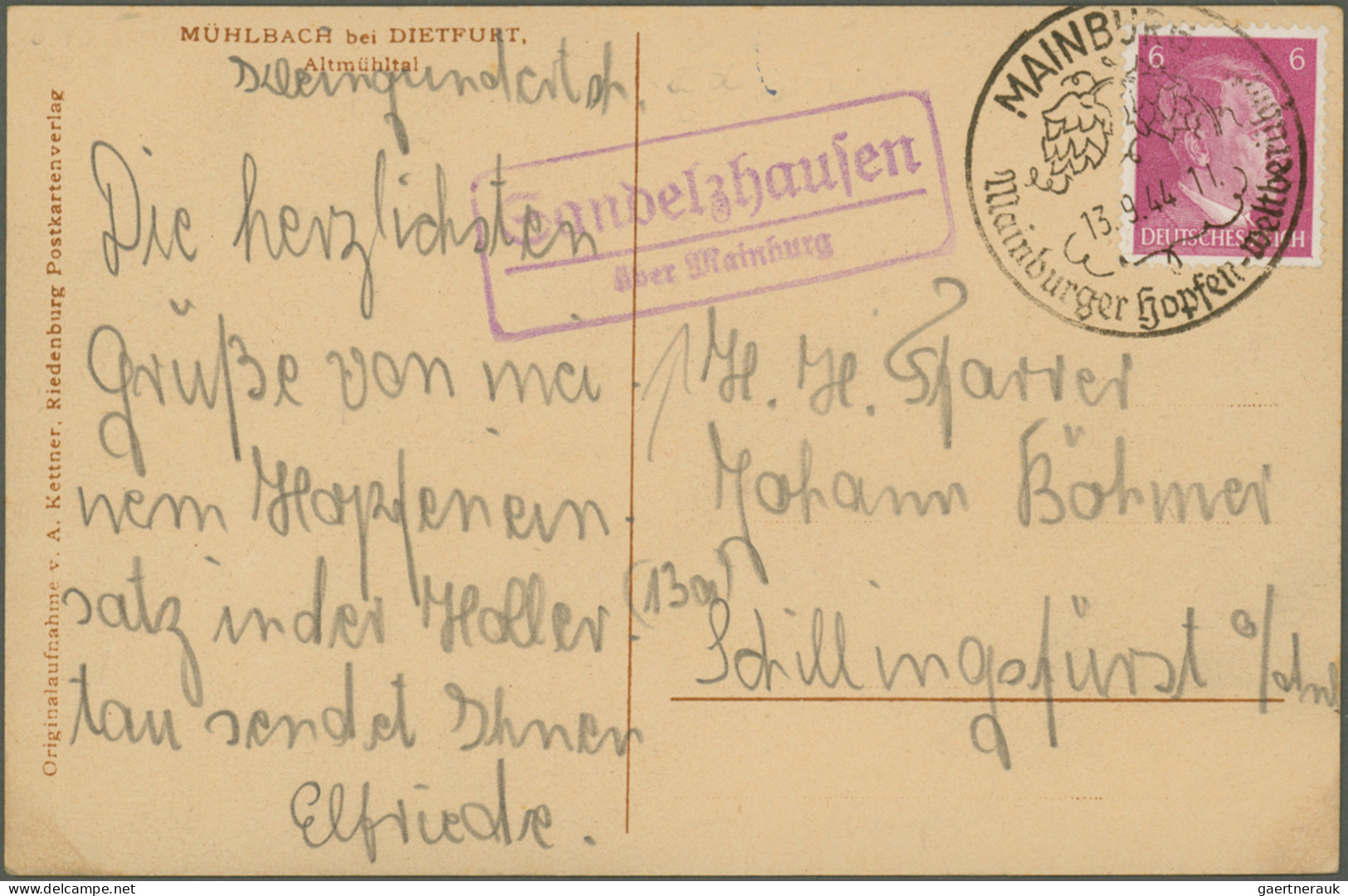 Heimat: Bayern: 1932/1963, Landpoststempel (Posthilfsstellenstempel), Vielseitig - Autres